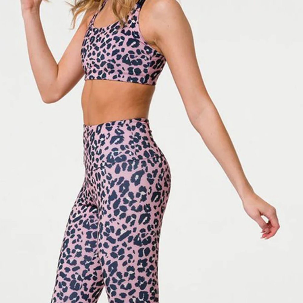 Strut This Rose Leopard Leggings & Top